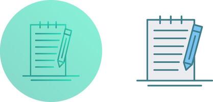 Check Up List Icon Design vector