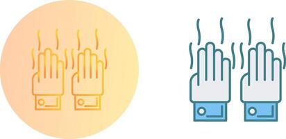 Smelly Hands Icon Design vector