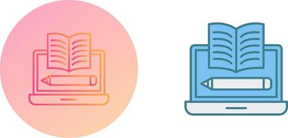 Written Icon Design vector