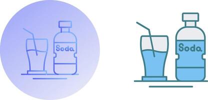 soda icono diseño vector