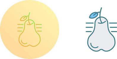 Pear Icon Design vector