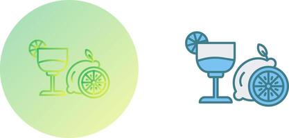 Lime Juice Icon Design vector