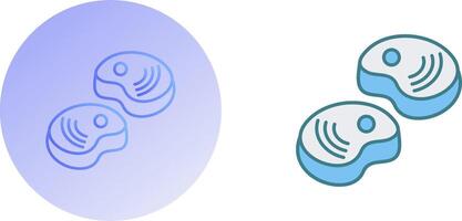 Steak Icon Design vector