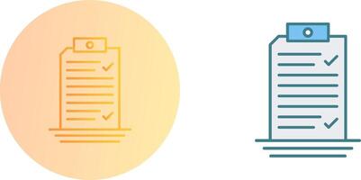 Check List Icon Design vector