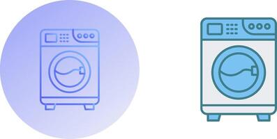 Washing Machine Icon Design vector