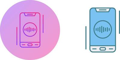 Recorder Icon Design vector