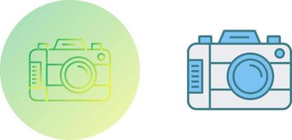 Digital Camera Icon Design vector