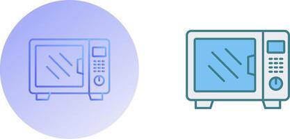 Microwave Icon Design vector