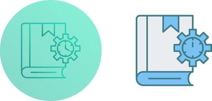 Duration Icon Design vector
