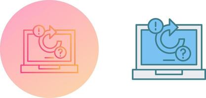 Problem solving Icon Design vector
