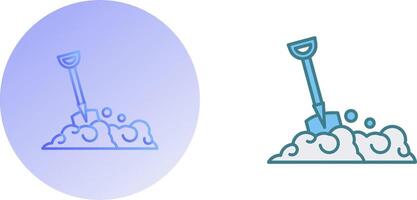 Shovel Icon Design vector