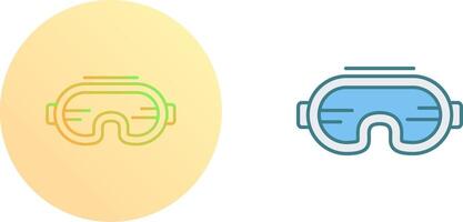Goggle Icon Design vector