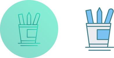 Stationery Icon Design vector
