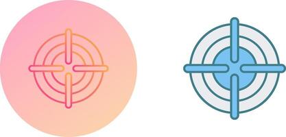 Target Icon Design vector