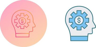 Thinking Icon Design vector