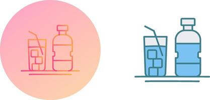 Mineral Water Icon Design vector