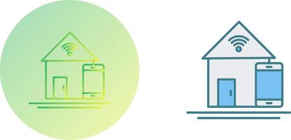 Home Automation Icon Design vector