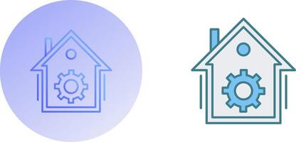 Home Automation Icon Design vector
