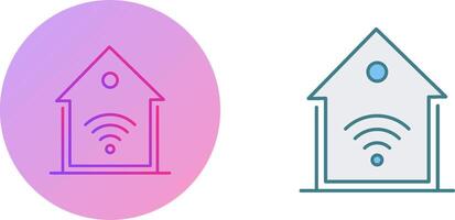 Smart Home Icon Design vector