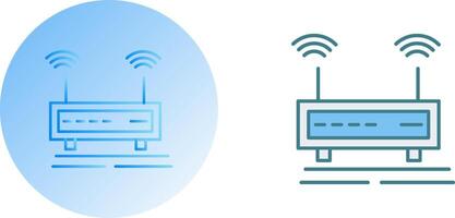 Wifi Signals Icon Design vector