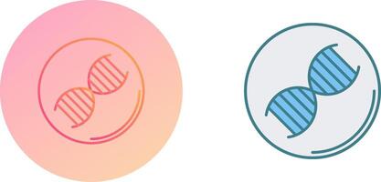 Dna Icon Design vector
