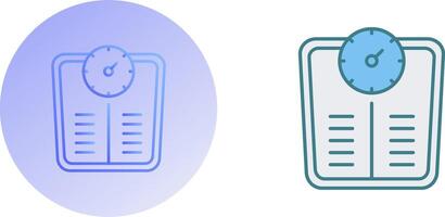 Weight Scale Icon Design vector