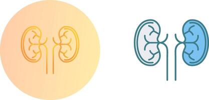 Kidney Icon Design vector