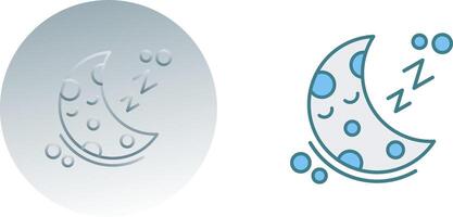 Sleeping Icon Design vector