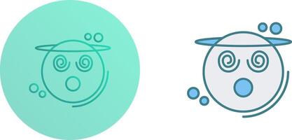 Dizzy Icon Design vector