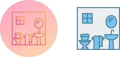 Bathroom Icon Design vector