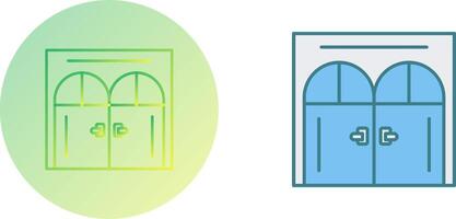 Door Icon Design vector