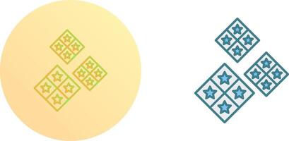 Tiles Icon Design vector