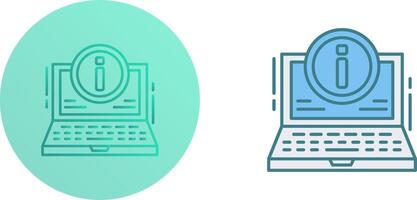 Laptop Icon Design vector