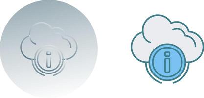 Cloud Computing Icon Design vector