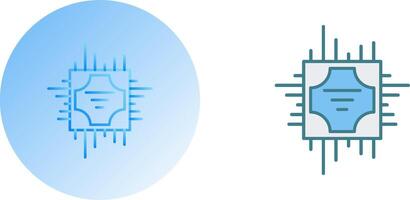 Cpu Icon Design vector