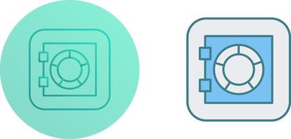 Safe Box Icon Design vector