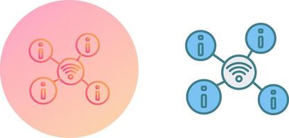 diseño de icono wifi vector
