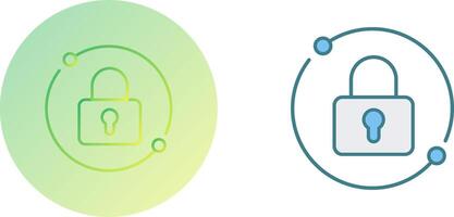 Pad Lock Icon Design vector