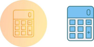 diseño de icono de calculadora vector