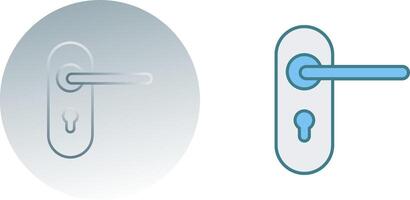 Door Lock Icon Design vector