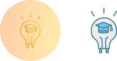 Light Bulb Icon Design vector