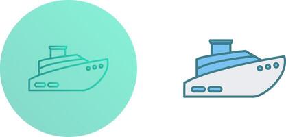 diseño de icono de barco vector