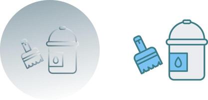 Paint Brush Icon Design vector