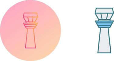 Control Tower Icon Design vector