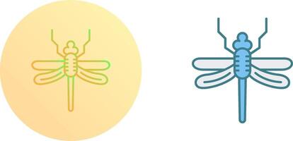 Dragonfly Icon Design vector