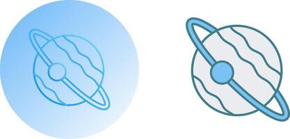 Planet Icon Design vector