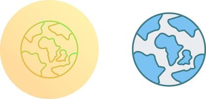 Earth Icon Design vector