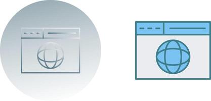 Web Page Icon Design vector