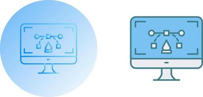 Desktop Icon Design vector