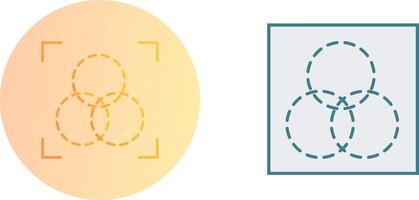 Intersection Icon Design vector